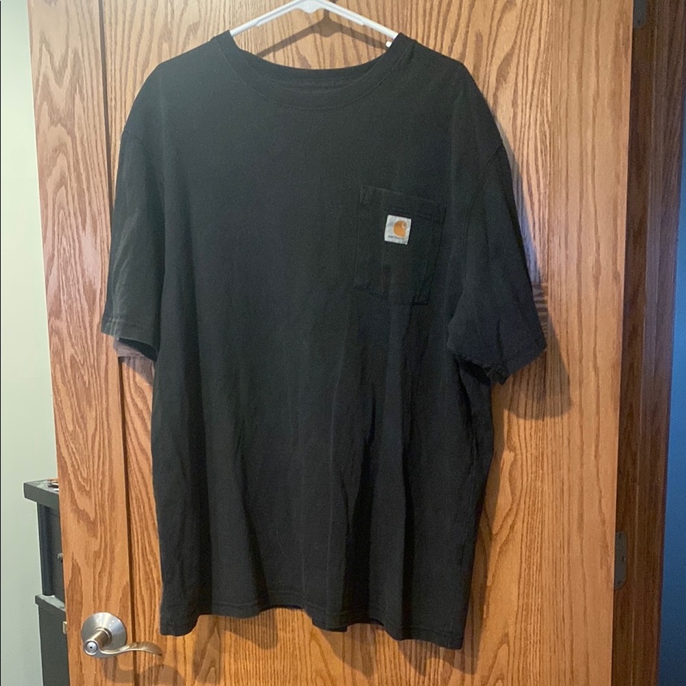 Carhart Men’s Black Tshirt EUC Size XL